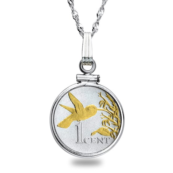 Trinidad Cent Hummingbird Necklace Trinidad Cent Hummingbird Necklace